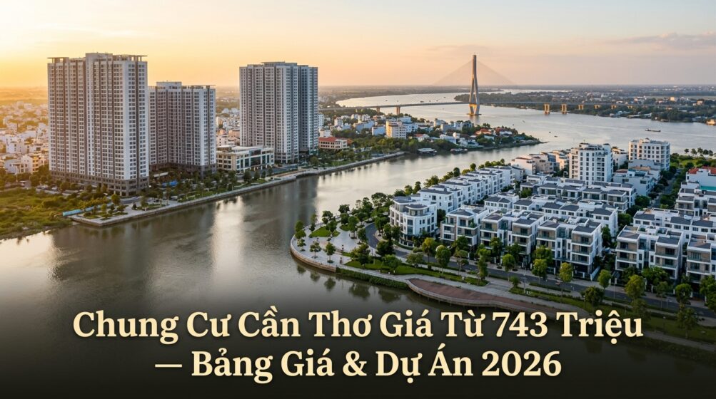 Chung Cư Cần Thơ — Bảng Giá & Dự Án Nổi Bật 2026